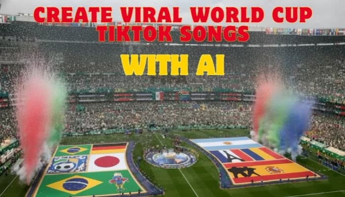 Create viral world cup tiktok song free